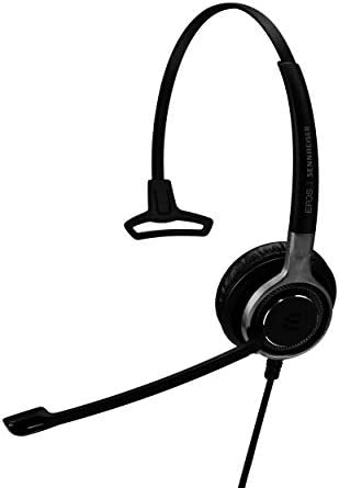 Sennheiser SC 630 USB ML - אוזניות עסקיות חד צדדיות | לסקייפ לעסקים | עם צליל HD, מחבר מיקרופון ומבטל